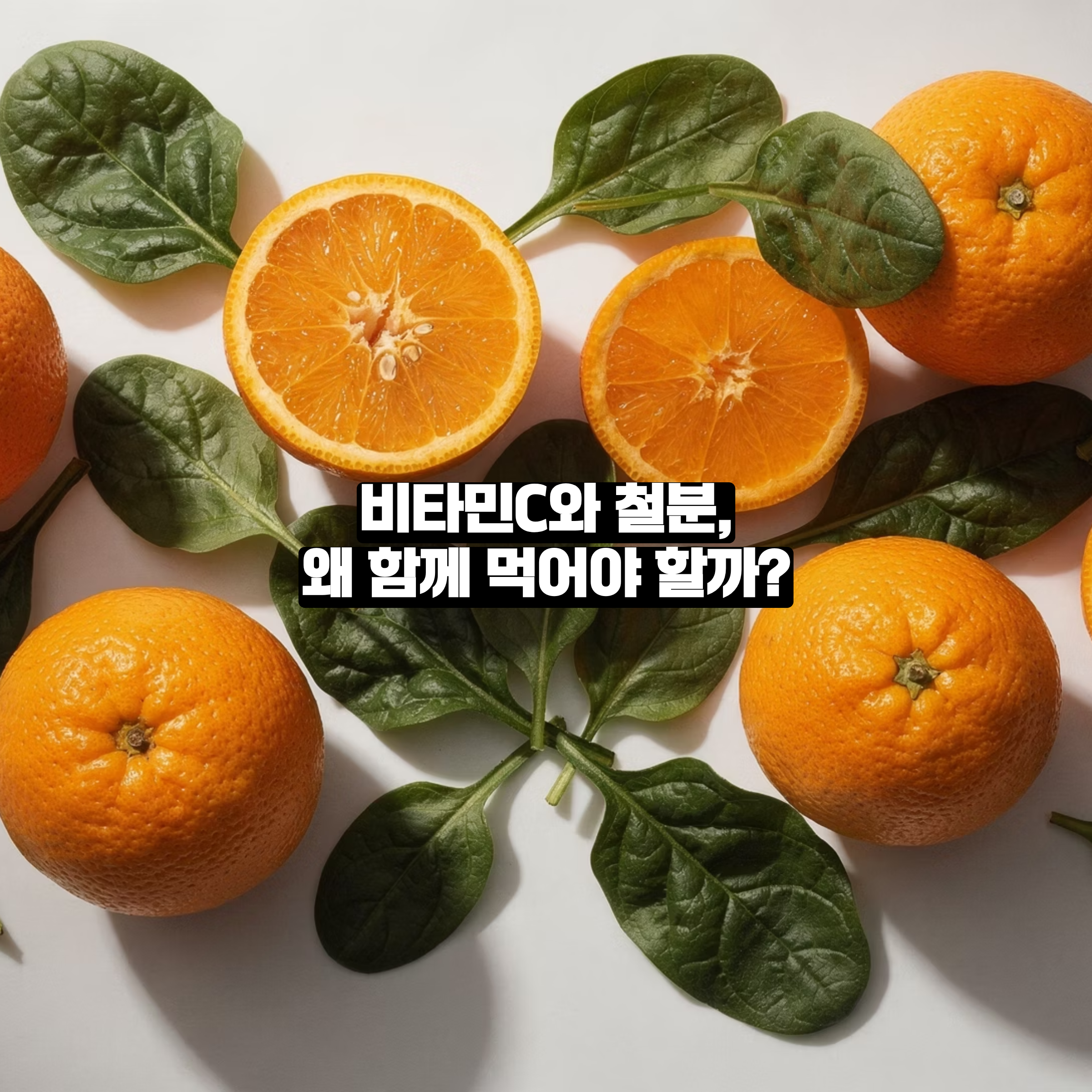비타민C와 철분 같이 먹는 이유