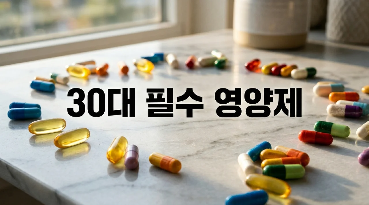 30대가 꼭 챙겨야 할 필수 영양제 추천 TOP 5와 선택 가이드