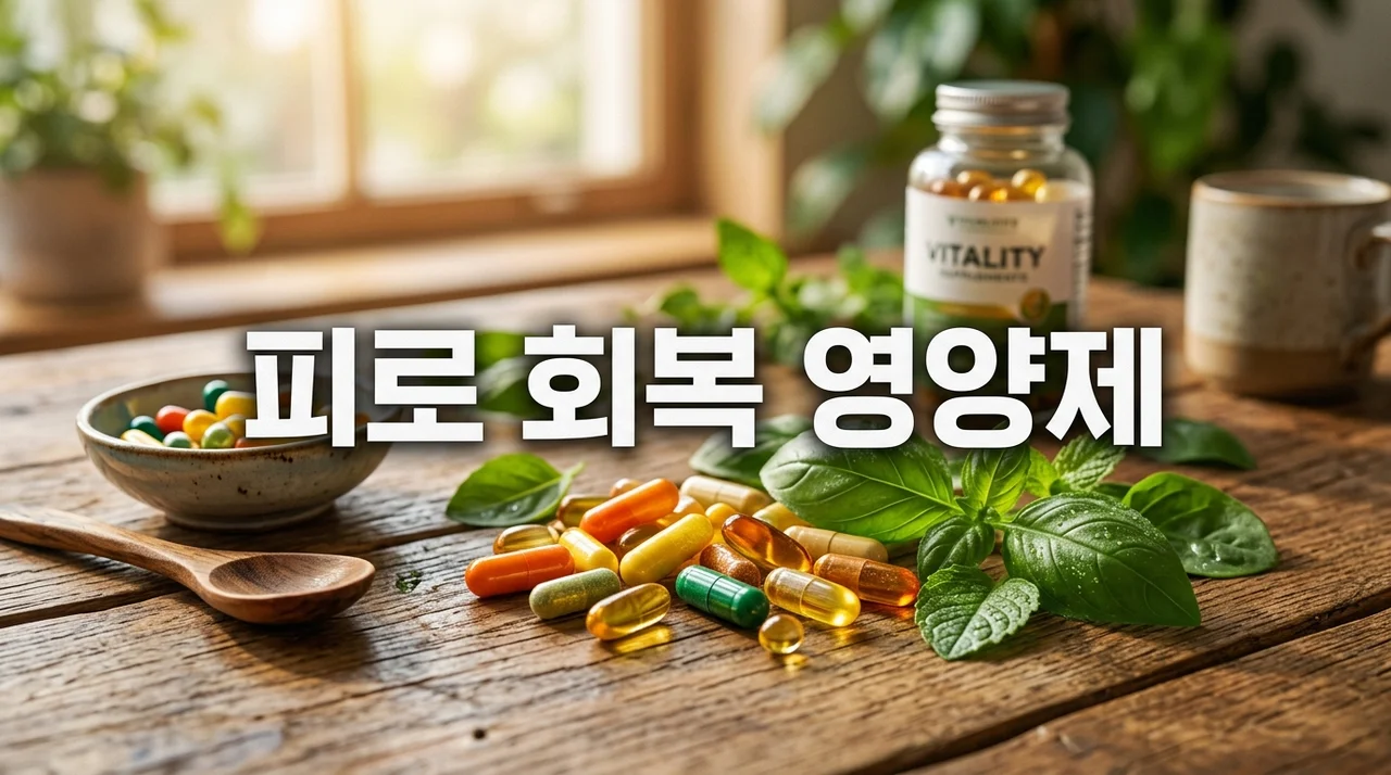 만성 피로 탈출! 피로 회복에 좋은 영양제 추천 및 원인별 가이드