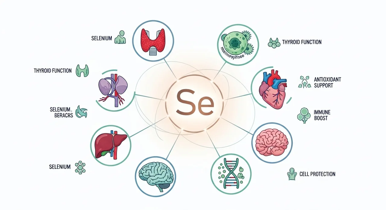 셀레늄이란 무엇이며, 왜 중요할까요?