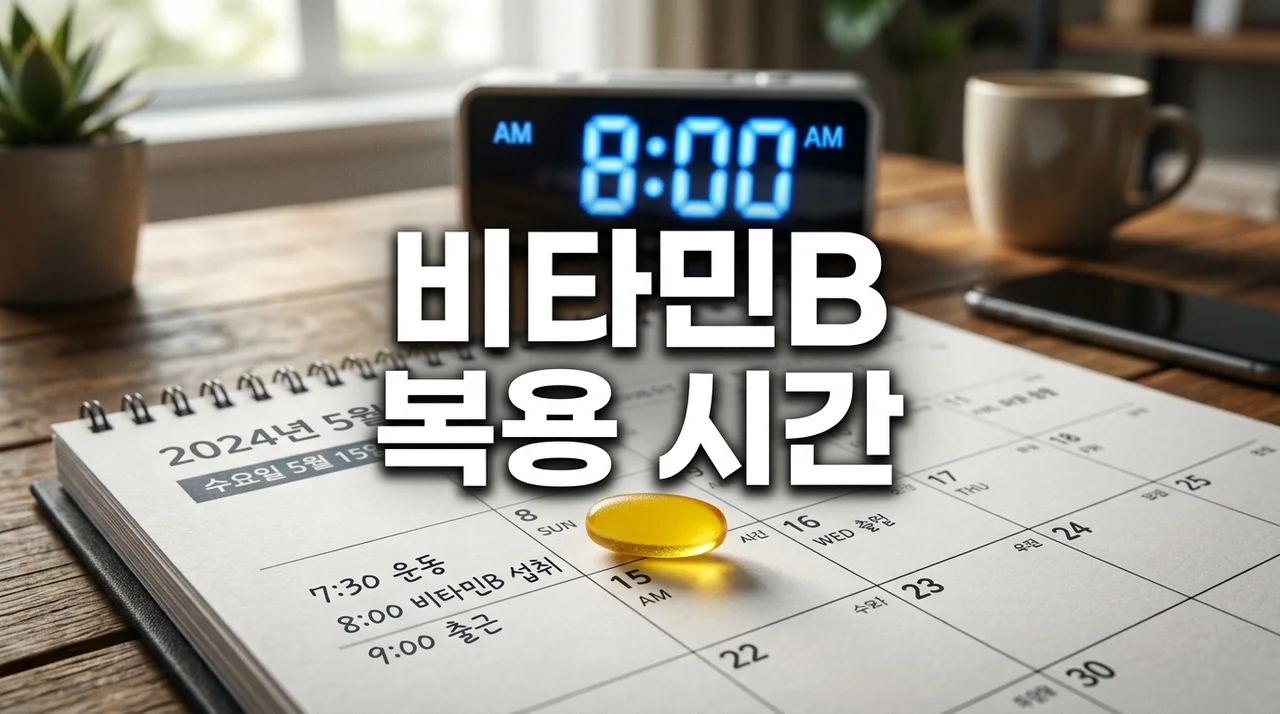비타민B 복용 시간: 최적의 효과를 위한 완벽 가이드