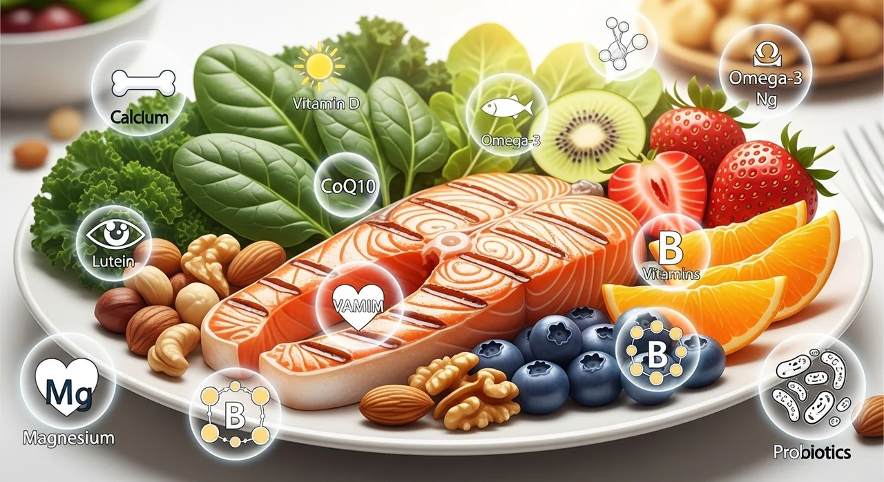 50대 부모님을 위한 필수 영양소 A to Z