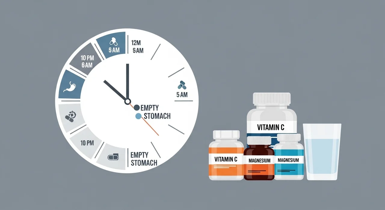 '공복'의 정확한 의미와 공복 섭취 영양제 기준