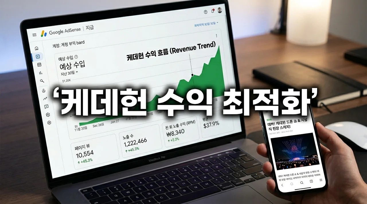 케데헌 콘텐츠로 구글 애드센스 수익 극대화하는 7가지 전략