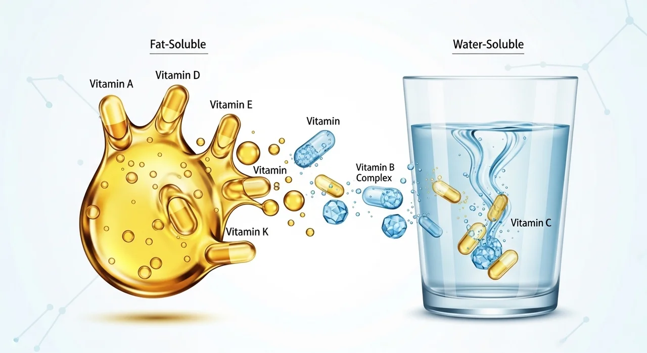 핵심은 지용성 vs. 수용성! 비타민의 종류부터 파악하세요