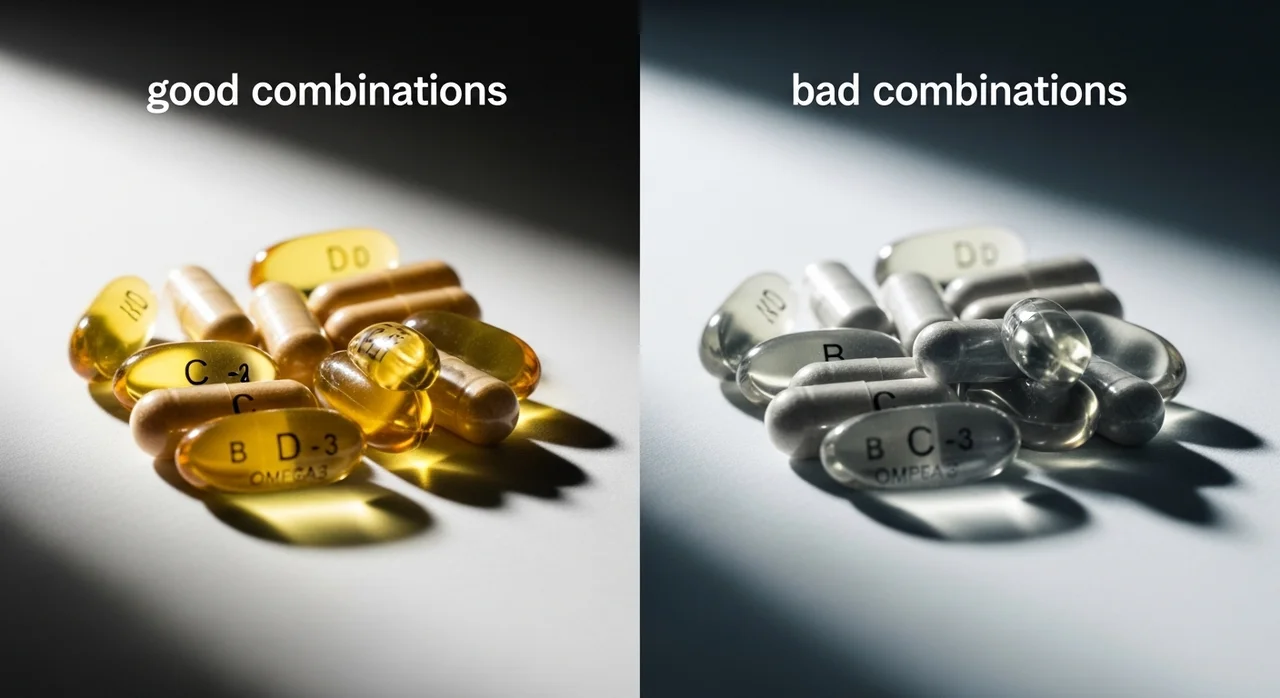 이것만은 피하세요! 영양제 꿀조합과 최악의 조합