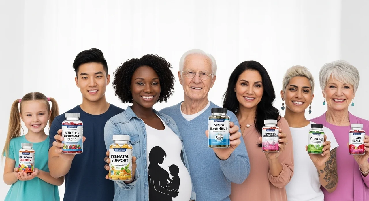 나에게 맞는 종합비타민 복용법: 연령, 성별, 생활 습관별 고려사항