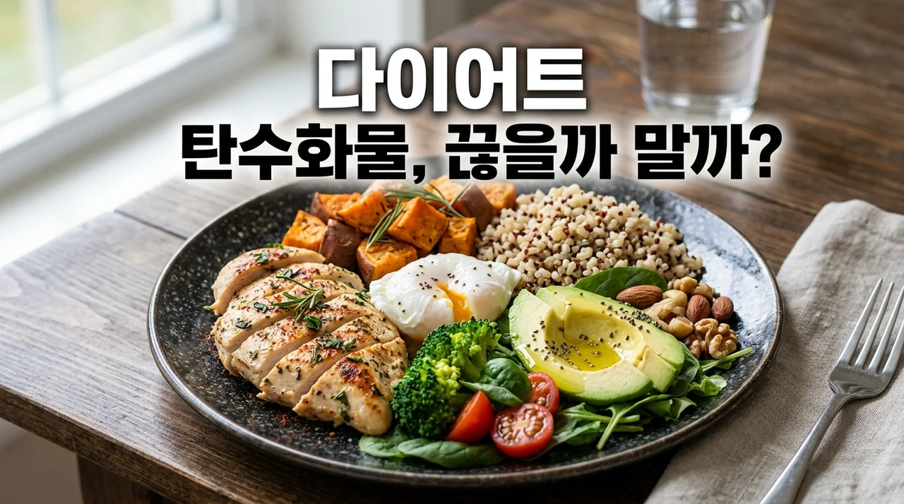 다이어트 중 탄수화물, 정말 끊어야 할까? 전문가의 현명한 답변