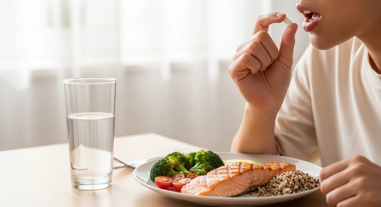 루테인 복용시간: '식후'가 정답인 과학적인 이유