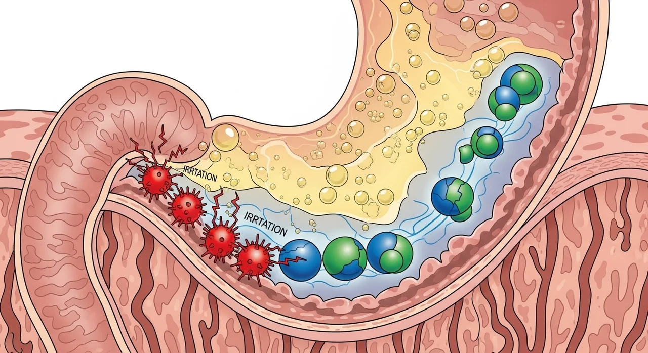 왜 공복 섭취가 문제일까? 영양제와 위장의 상호작용