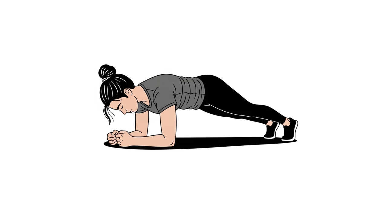 초간단! 집에서 하는 뱃살 빼는 운동 10분 루틴 (5가지 동작)