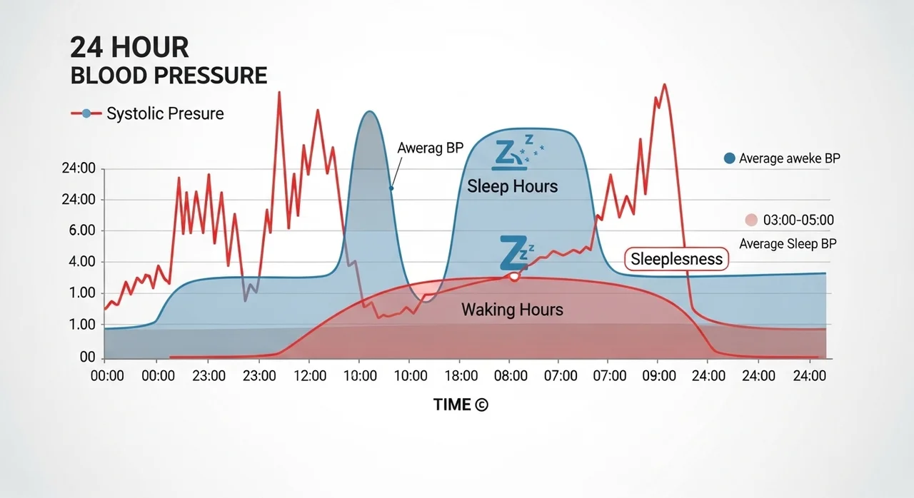 수면 부족이 혈압에 미치는 단계별 영향