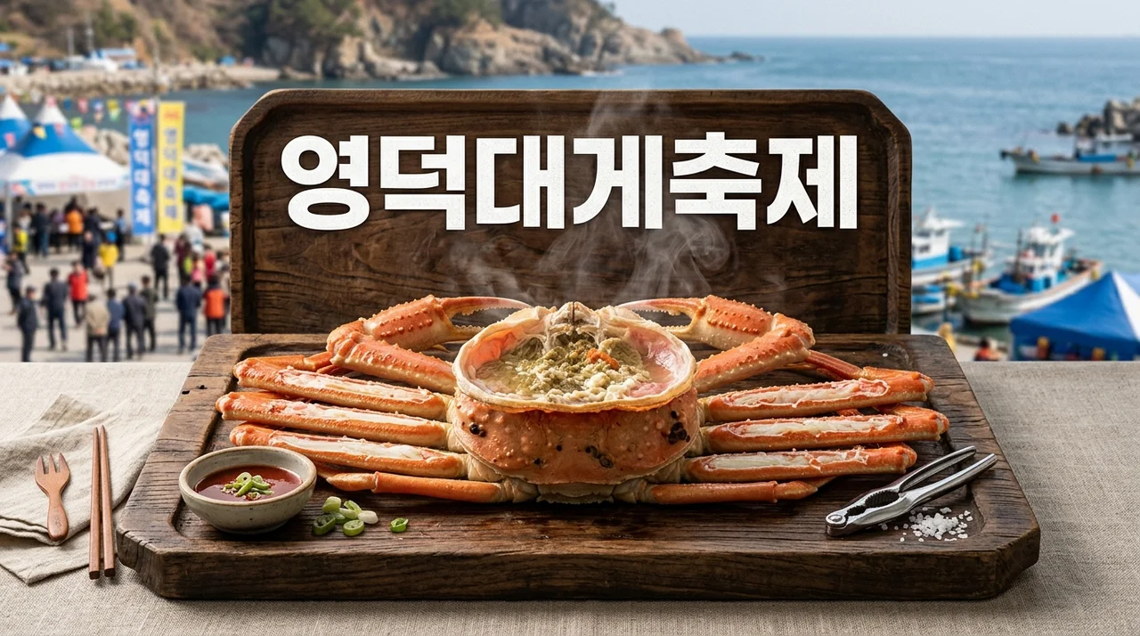 2026 영덕대게축제 가이드: 제철 대게 효능부터 고르는 법, 섭취 주의사항까지