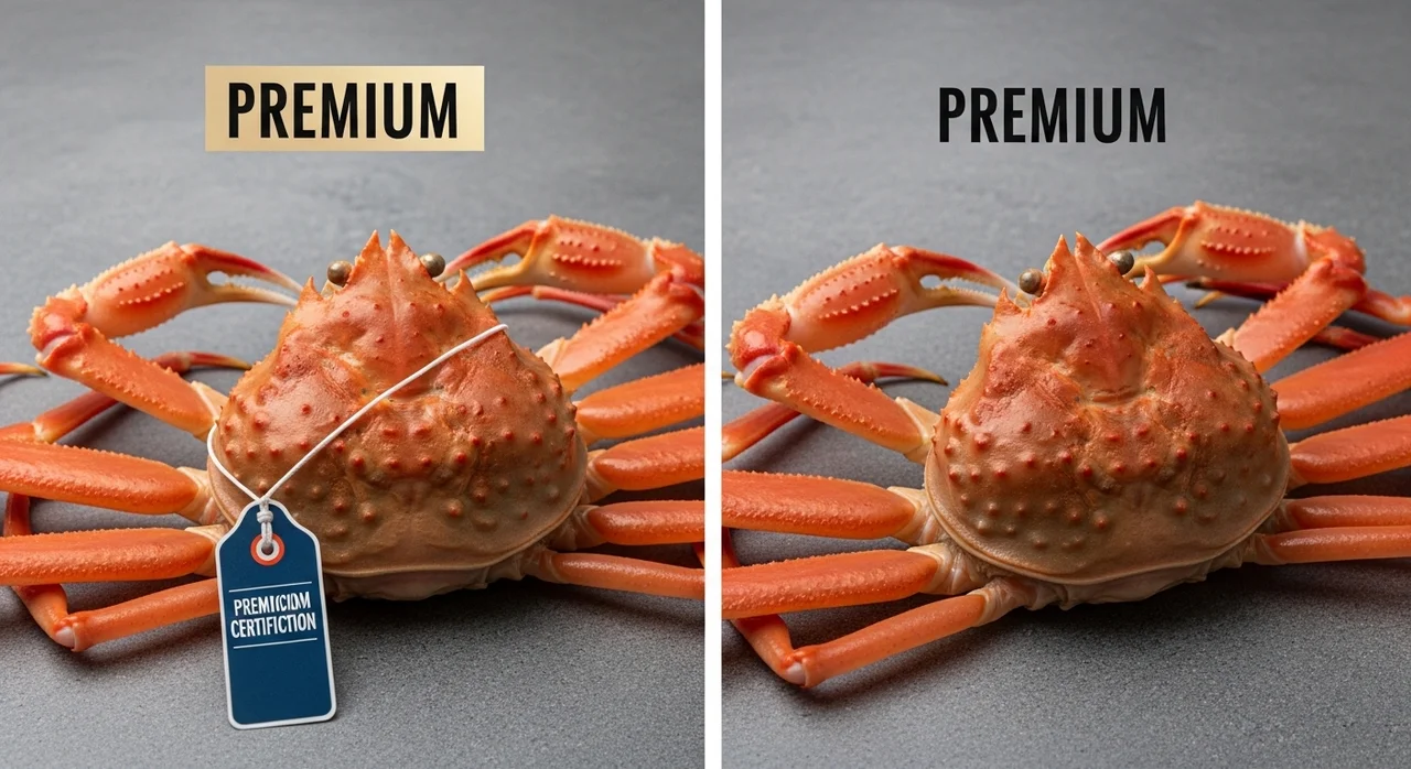 실수하기 쉬운 '진짜 박달대게' 구별법 및 비교표