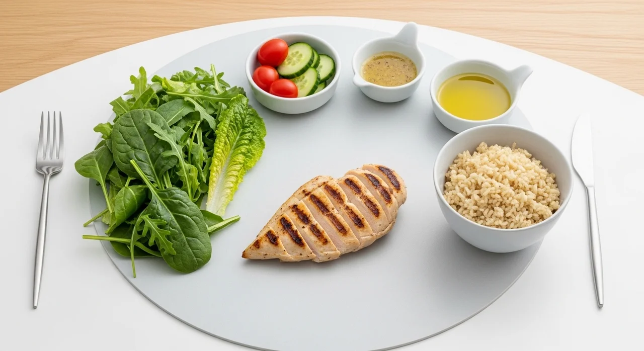 첫 번째 패턴: 거꾸로 식사법 (채소-단백질-탄수화물)