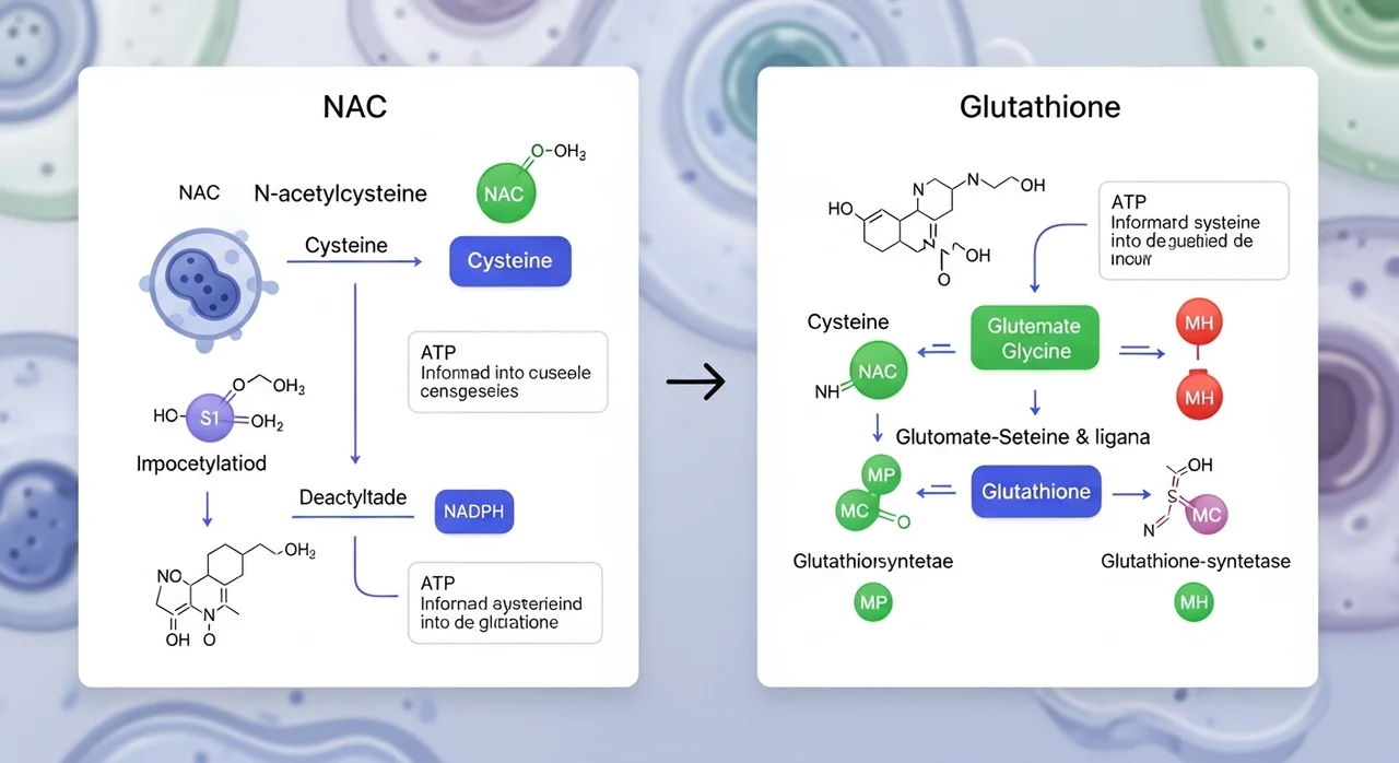 NAC vs 글루타치온, 어떤 차이가 있을까?
