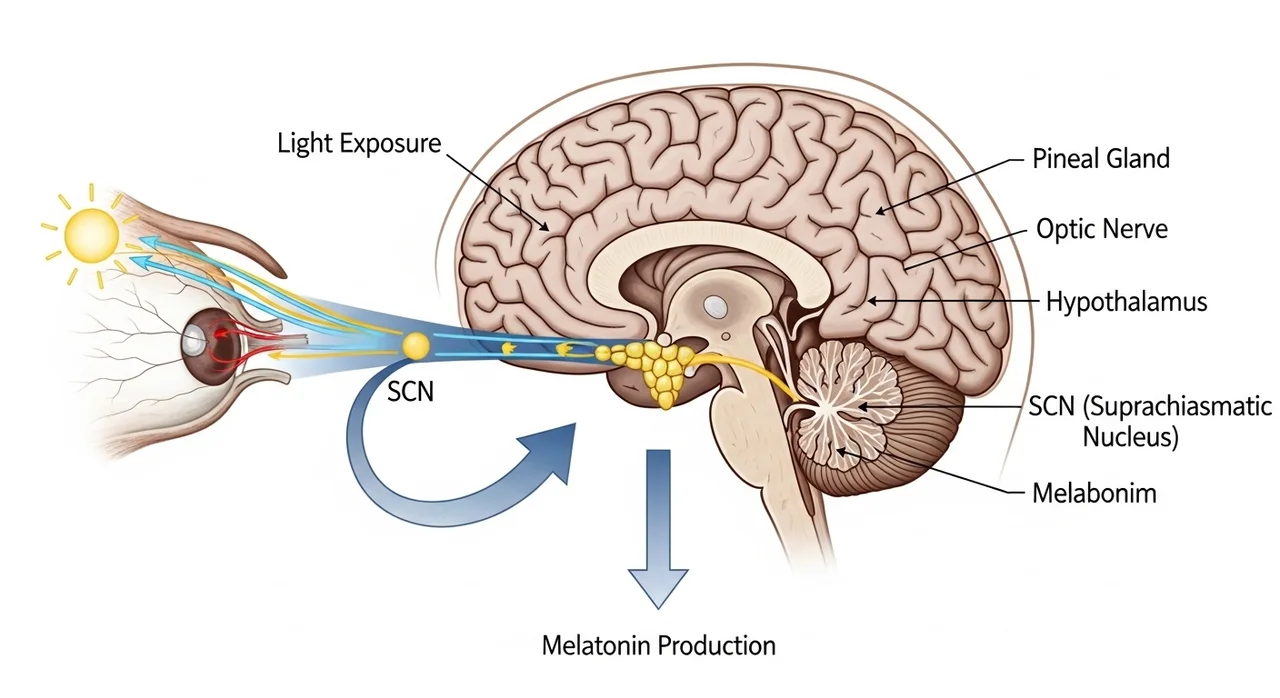 멜라토닌의 원리와 우리 몸에 미치는 영향