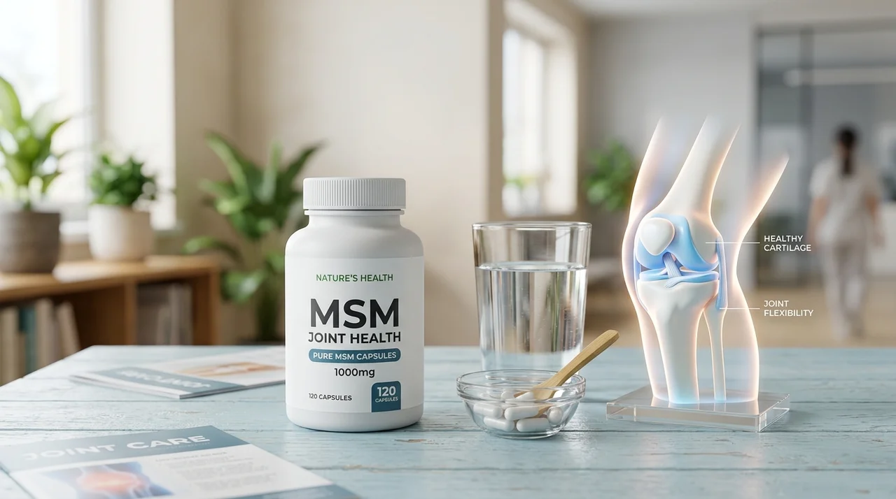 MSM 효능 관절 건강에 도움 될까? 올바른 복용법과 부작용 정리