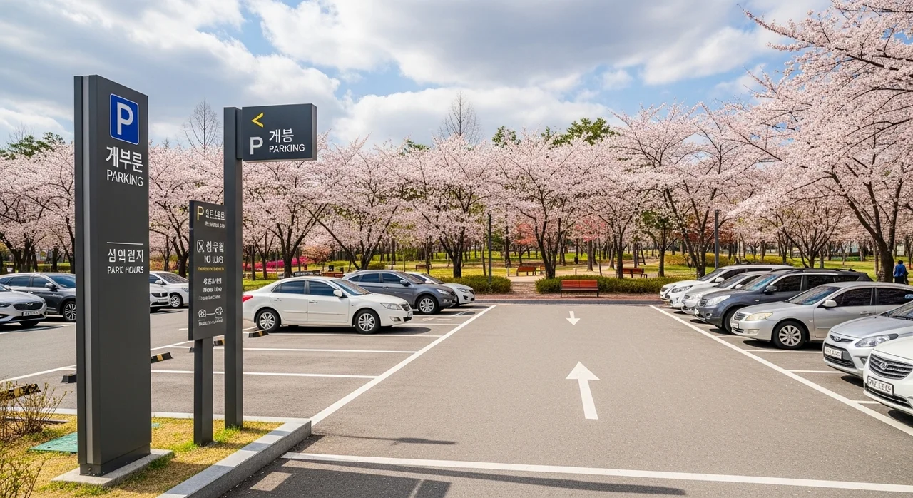 오산천 벚꽃 관람을 위한 핵심 주차 정보 및 편의시설