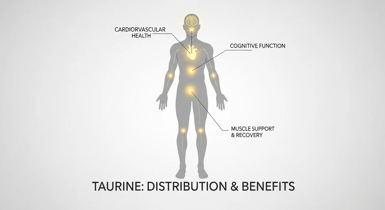한눈에 보는 타우린의 주요 효능과 특징