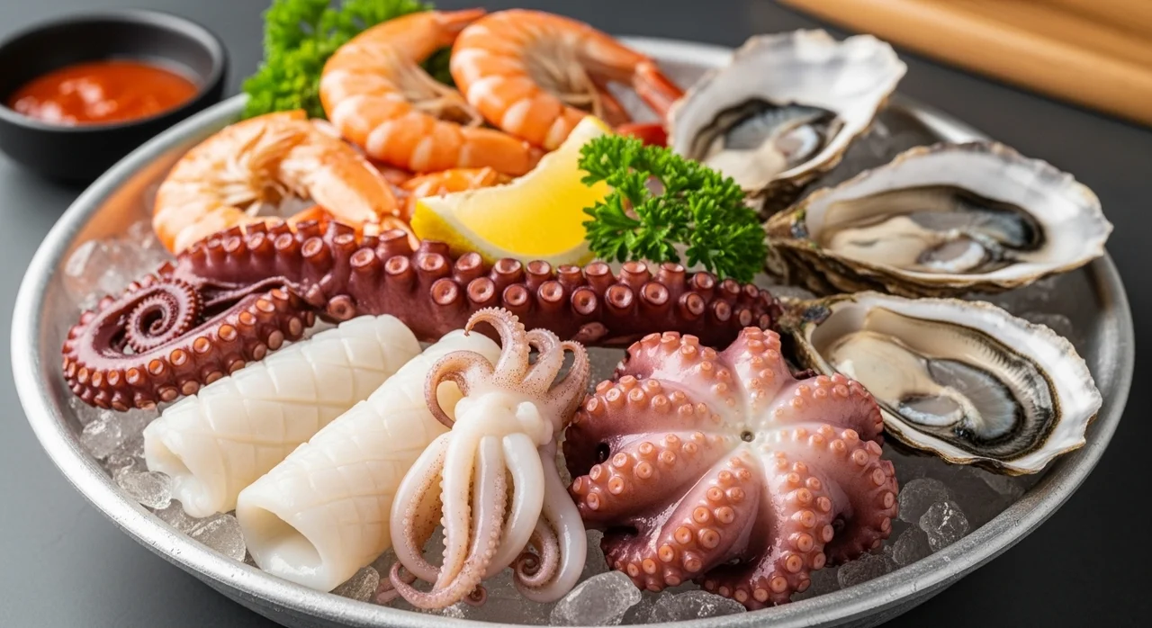 타우린이 가득한 천연 식품 체크리스트