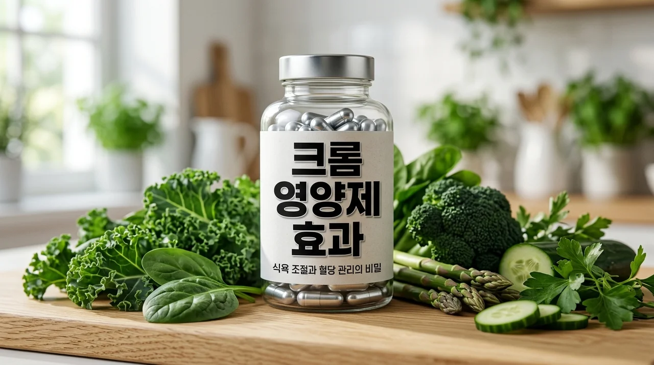 크롬 영양제 효과 있을까? 식욕 조절과 혈당 관리 기준 정리