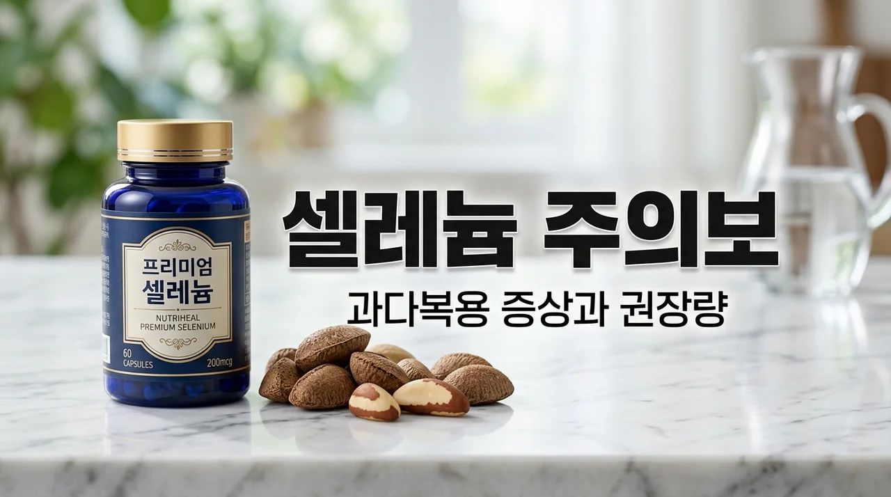 셀레늄 과다복용 위험할까? 하루 권장량과 부작용 증상 총정리