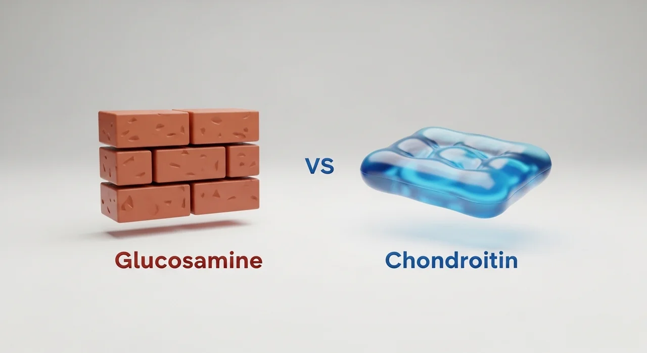 한눈에 비교하는 글루코사민 vs 콘드로이친