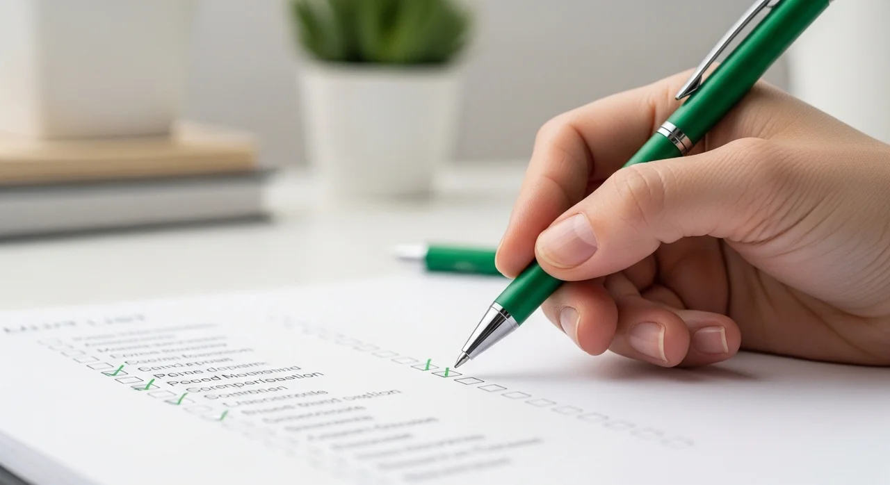 성공적인 내장지방 감량을 위한 체크리스트