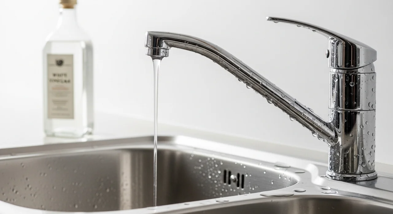 독한 세제 대신 화이트식초로 주방 광명 찾기