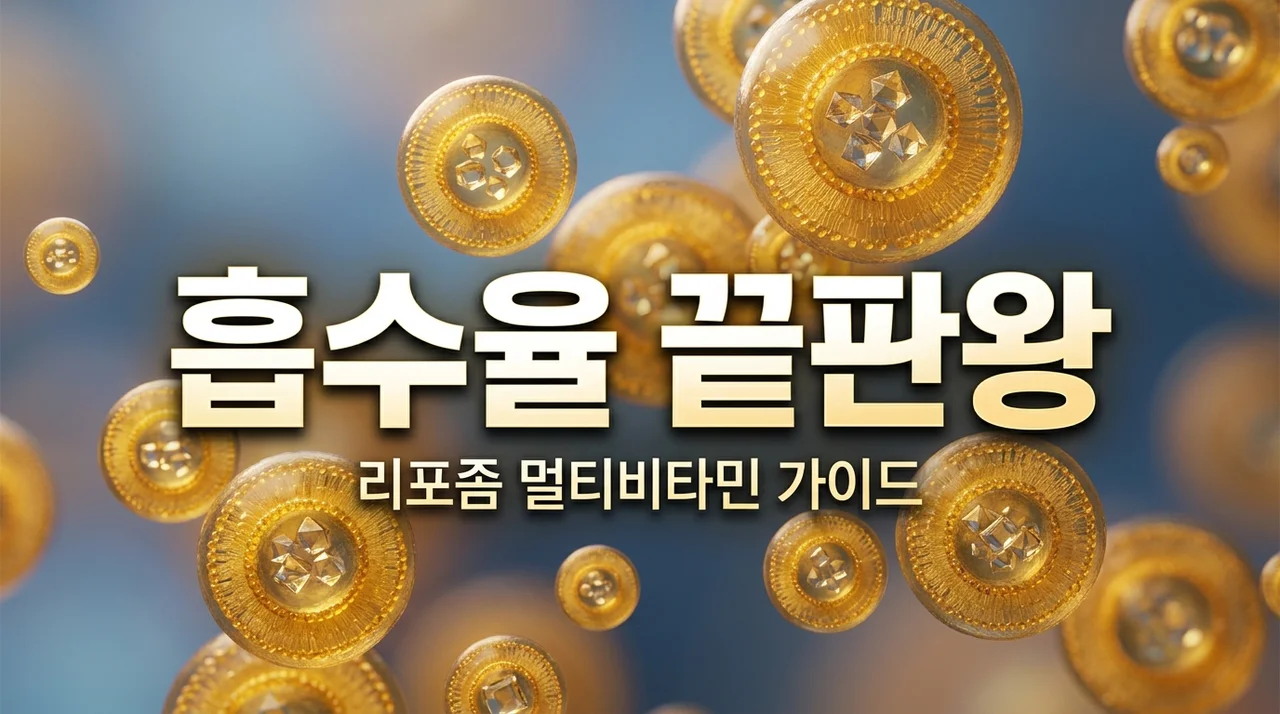 리포좀멀티비타민 추천, 흡수율이 왜 중요할까? 효과적인 선택 가이드