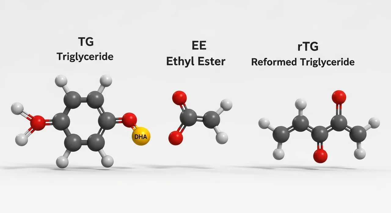 일반 오메가3와 초임계 rTG의 확실한 차이점