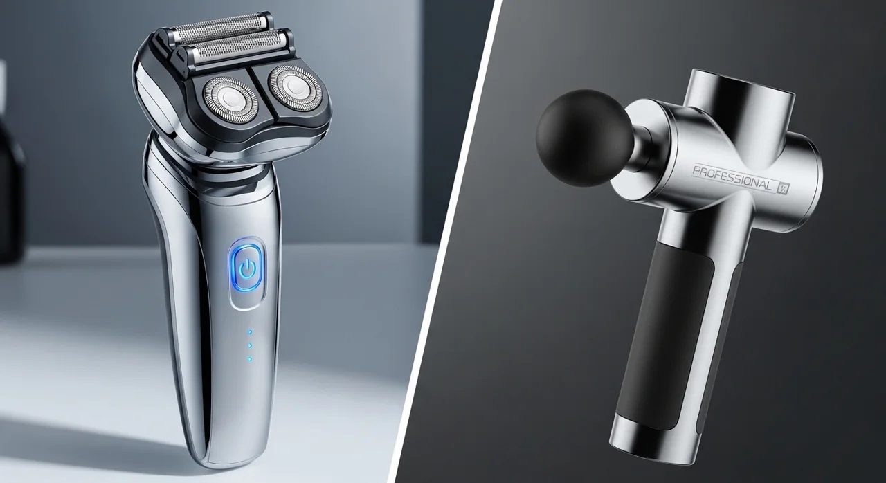매일의 편리함, 고성능 전기면도기 vs 마사지기