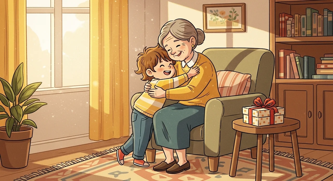 할머니가 가장 좋아하시는 선물 고르는 순서