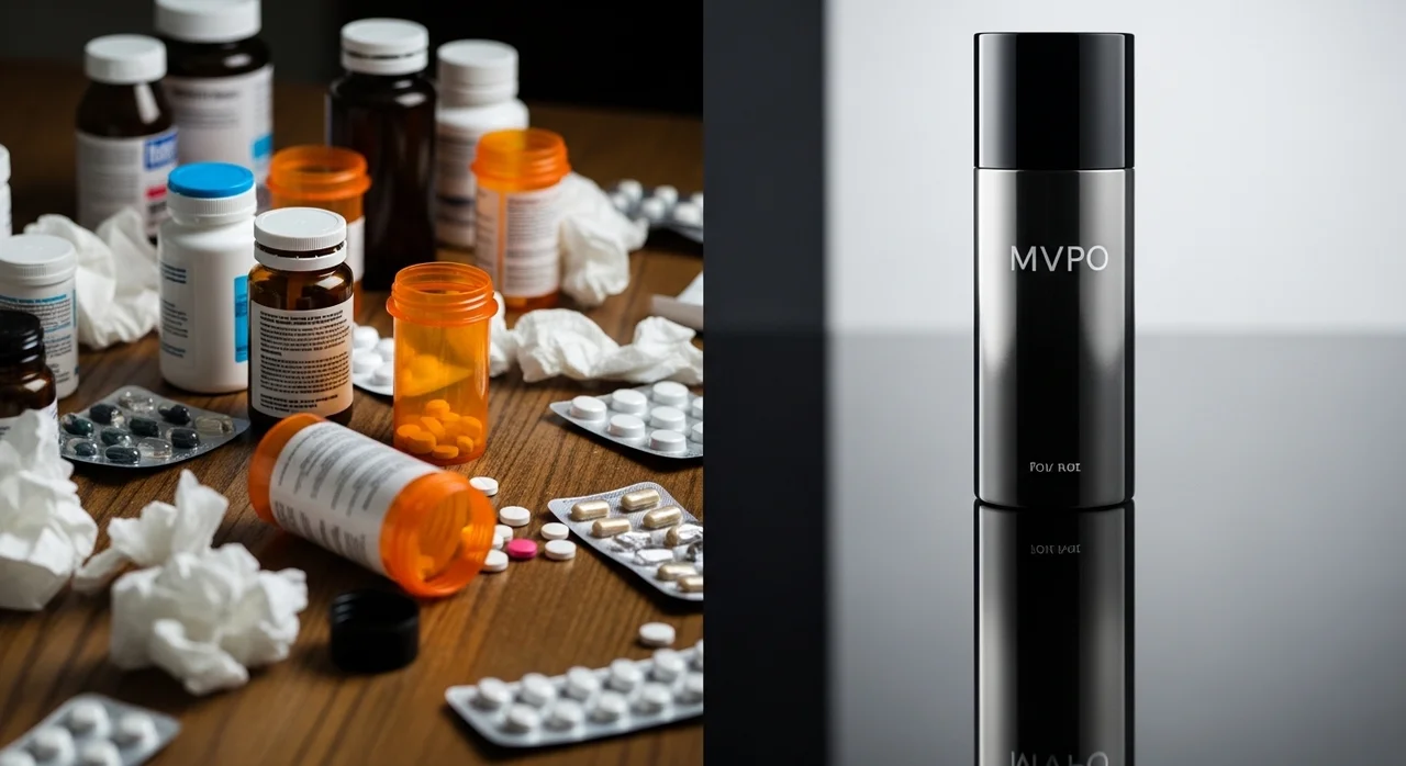 일반 영양제 vs 뉴트리원 MVPO 비교