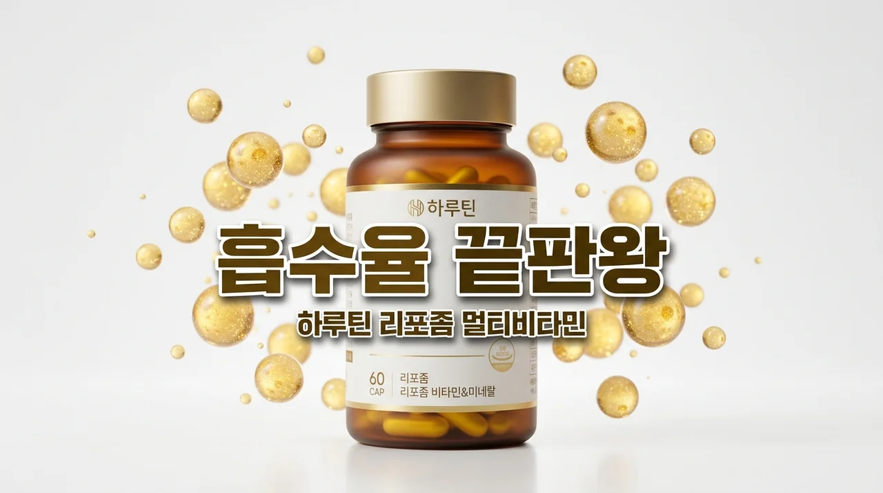 하루틴 리포좀 멀티비타민 효과 및 복용법, 흡수율이 다른 이유 총정리