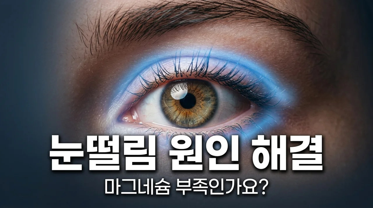 눈떨림 원인 5가지와 즉각 해결법! 단순 피로일까 안면경련일까?