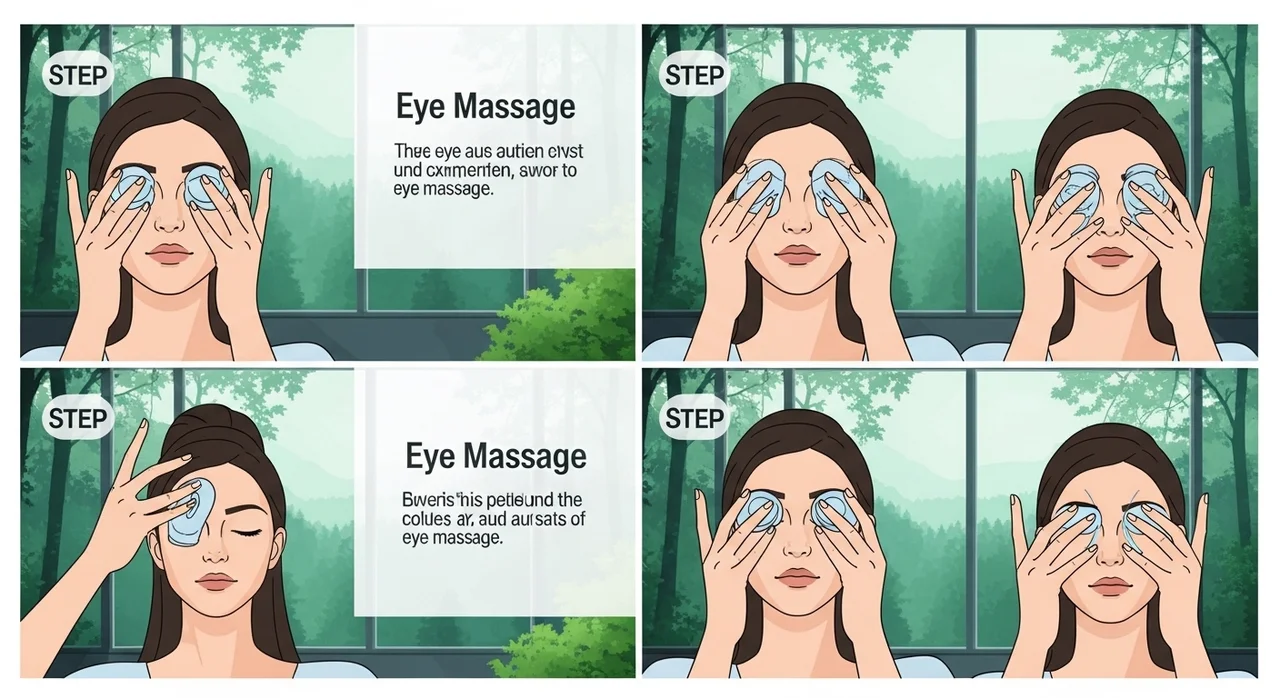 눈의 피로를 푸는 3분 셀프 케어법