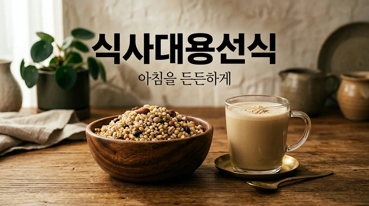 식사대용선식 추천 및 선택 가이드 | 아침 식사 대용 성분 비교 3가지