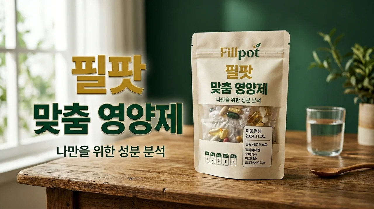 롯데헬스케어필팟 나에게 꼭 맞춘 영양제? 성분부터 복용법까지 총정리