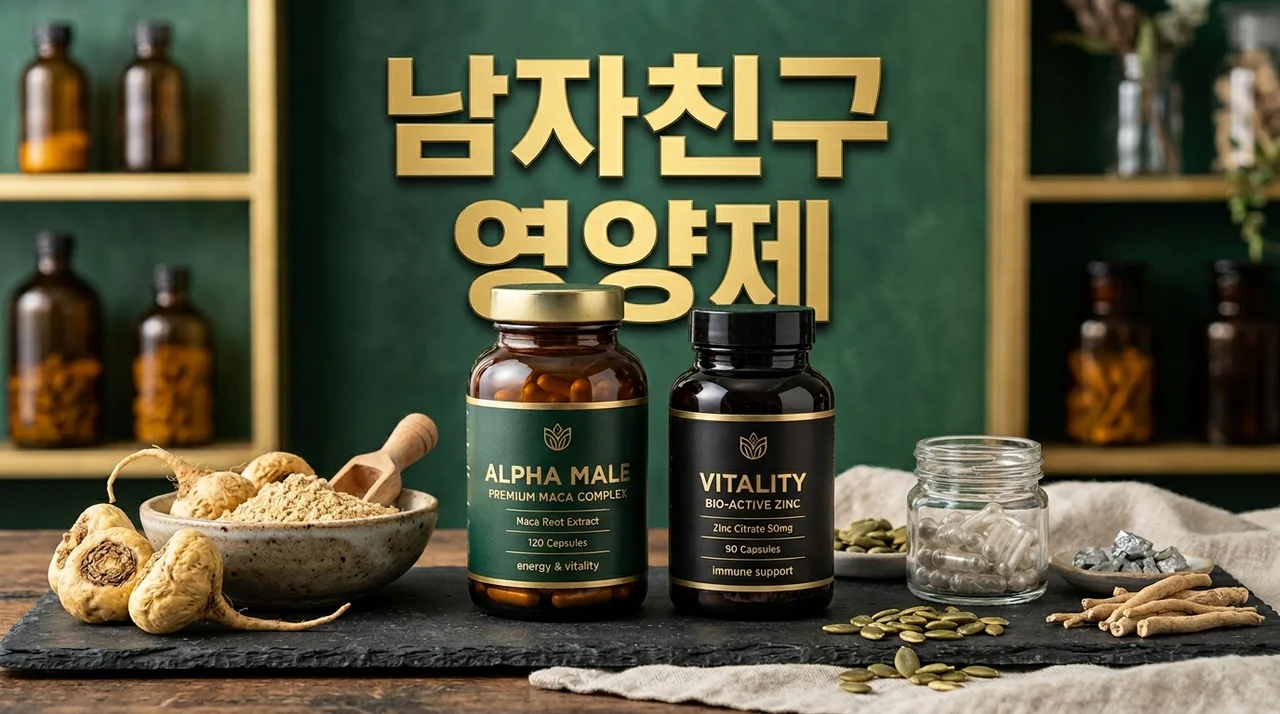 남자친구영양제 추천 | 활력 성분 3가지와 복용법 완벽 가이드