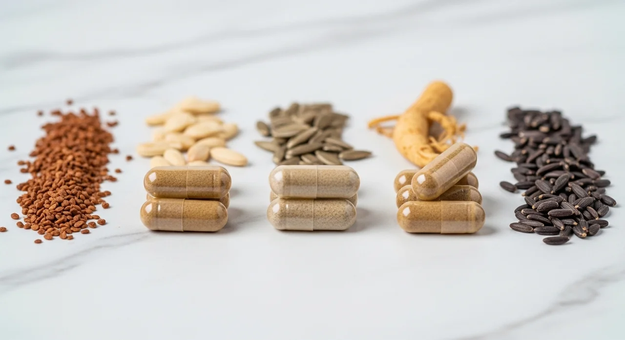 남자에게 꼭 필요한 3대 핵심 성분 비교