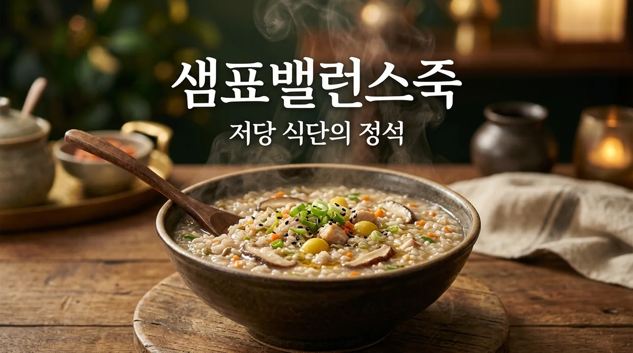 샘표밸런스죽 효능 및 성분 분석 | 저당 식단으로 건강 챙기는 법