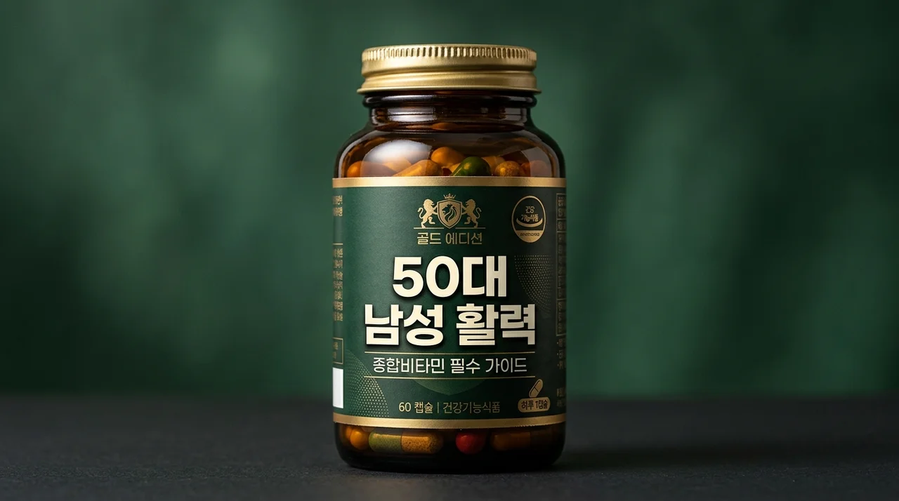 50대 남자 종합비타민 추천 성분 가이드 | 활력 위한 필수 3가지