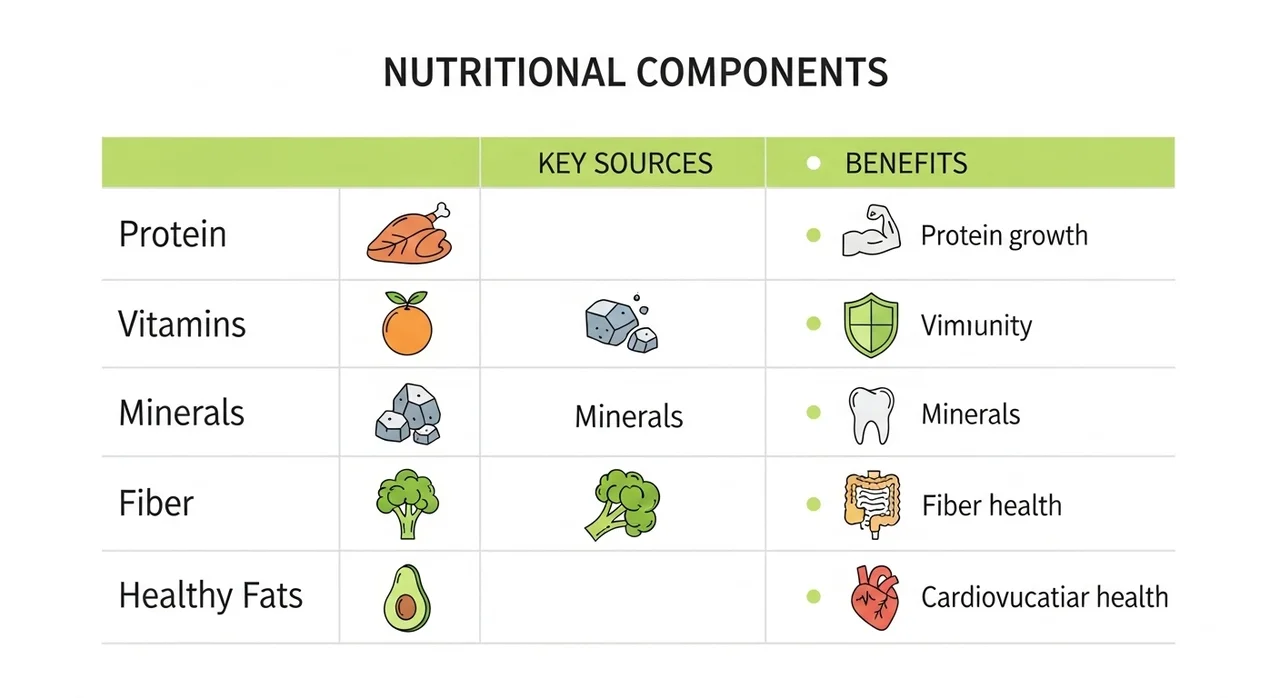 핵심 성분 요약 | 유동식 선택의 기준