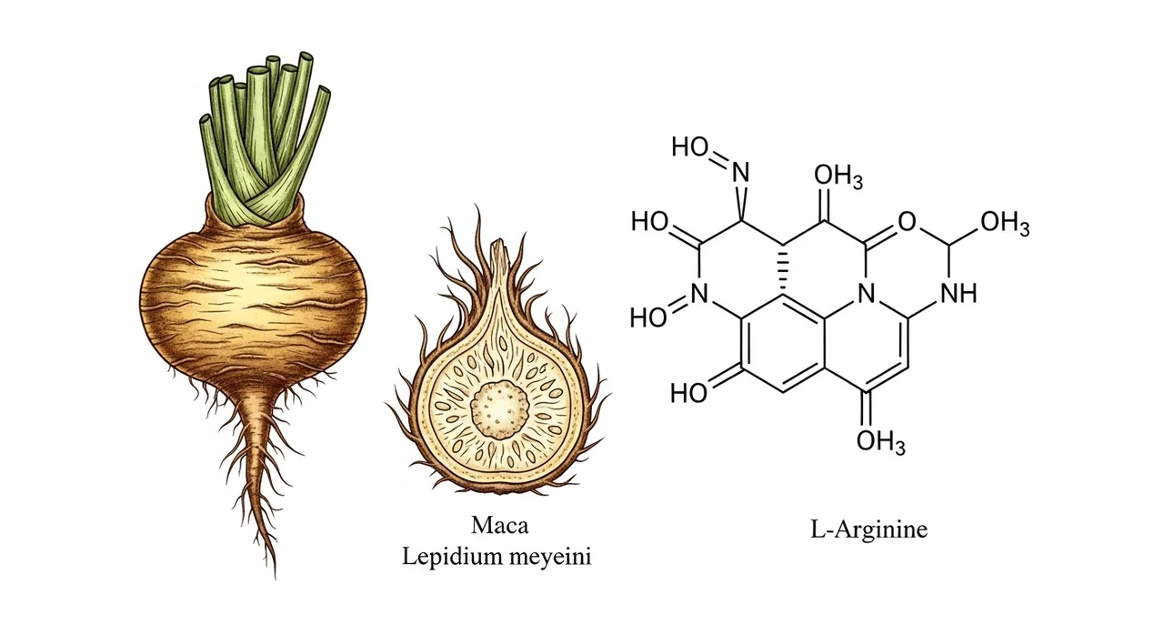 왜 블랙마카와 아르기닌 조합인가요?