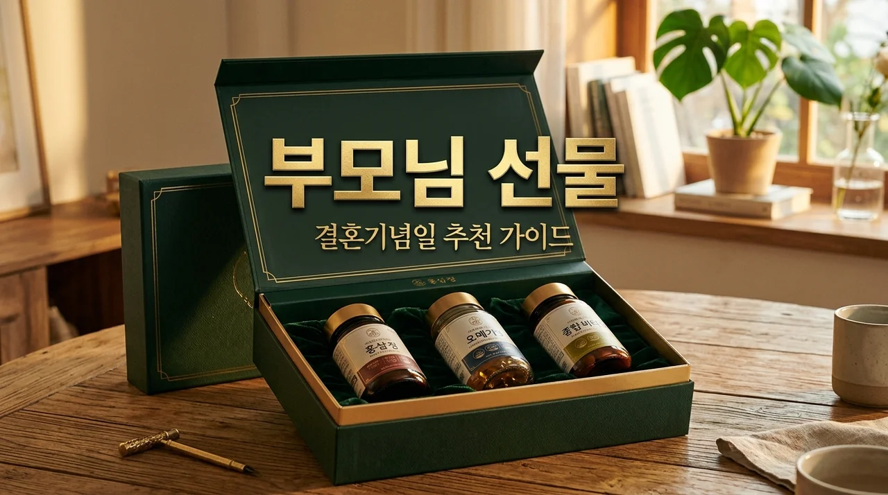 부모님결혼기념일선물 고민 해결! 건강을 위한 영양제 성분 분석 가이드