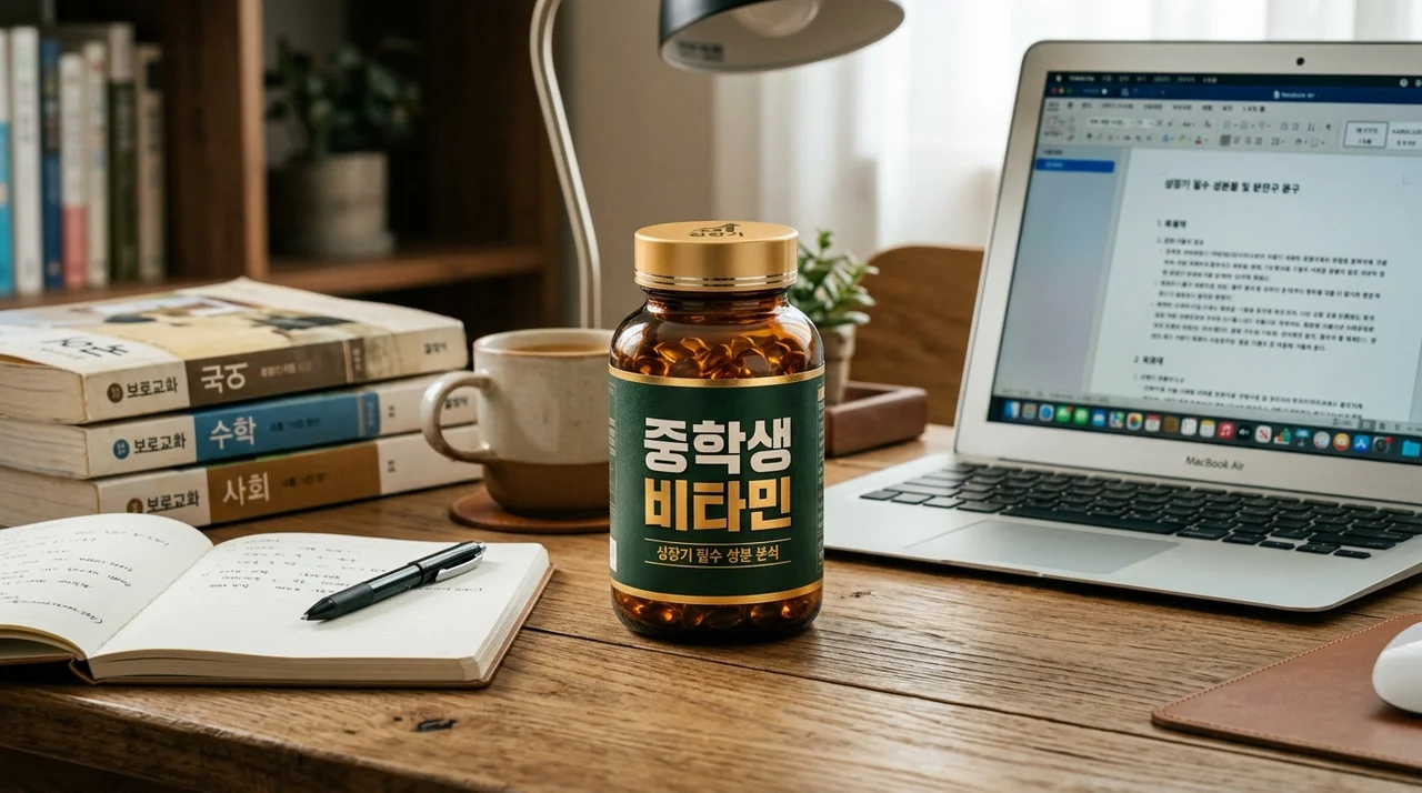 중학생 비타민 추천 가이드 | 성장기 필수 성분과 복용법 3가지