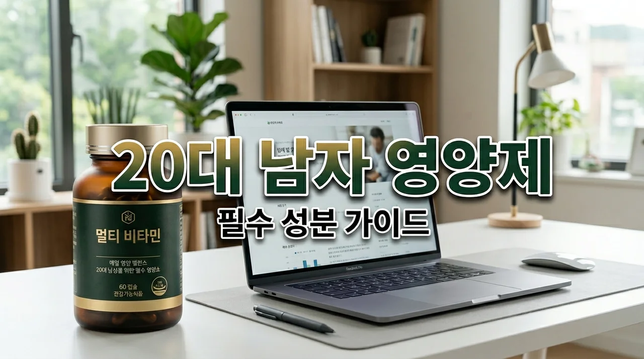20대 남자 영양제 추천 | 이것만은 꼭! 성분 함량 완벽 분석 가이드