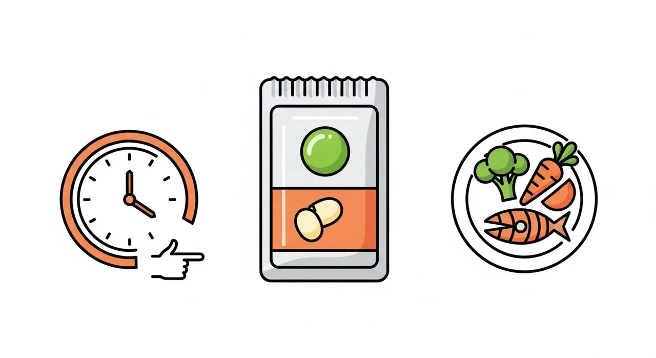 올바른 복용법, 언제 먹어야 가장 효과적일까요?